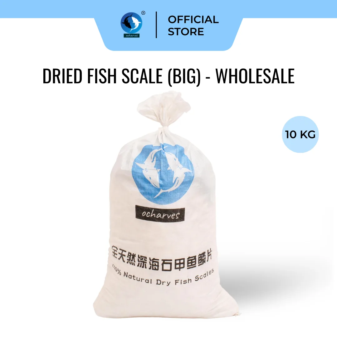 ocharves Dried Fish Scale Collagen Big (10kg)