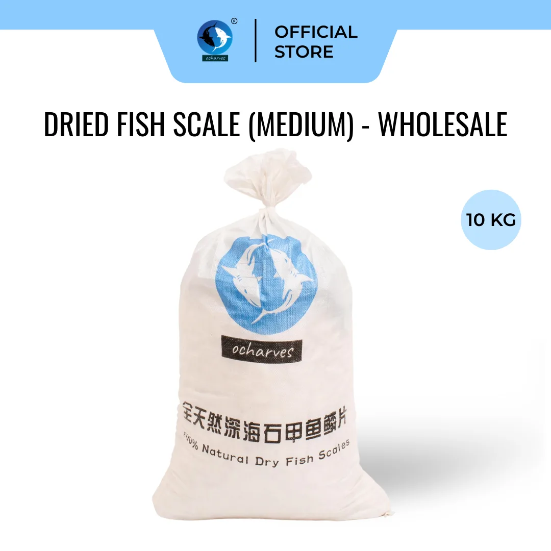 ocharves Dried Fish Scale Collagen Medium (10kg)