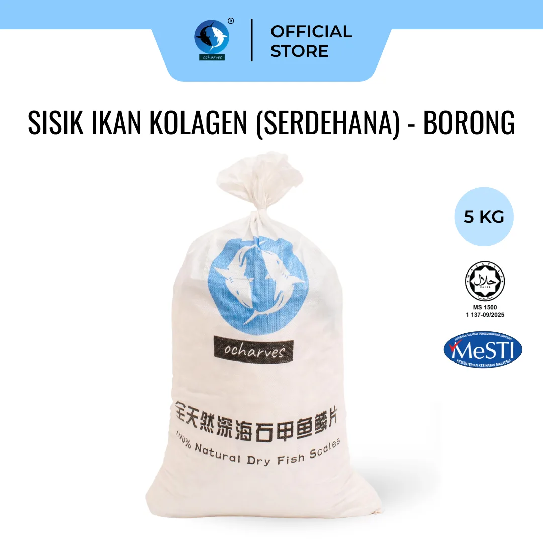 ocharves Sisik Ikan Kolagen Sederhana (5kg)