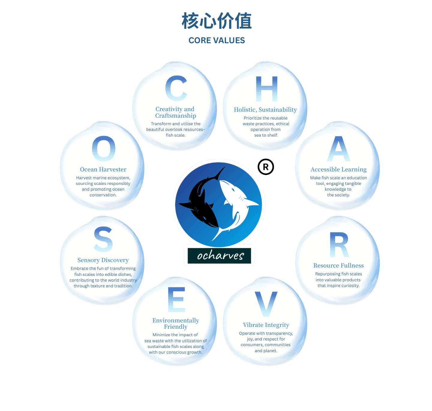 ocharves brand story