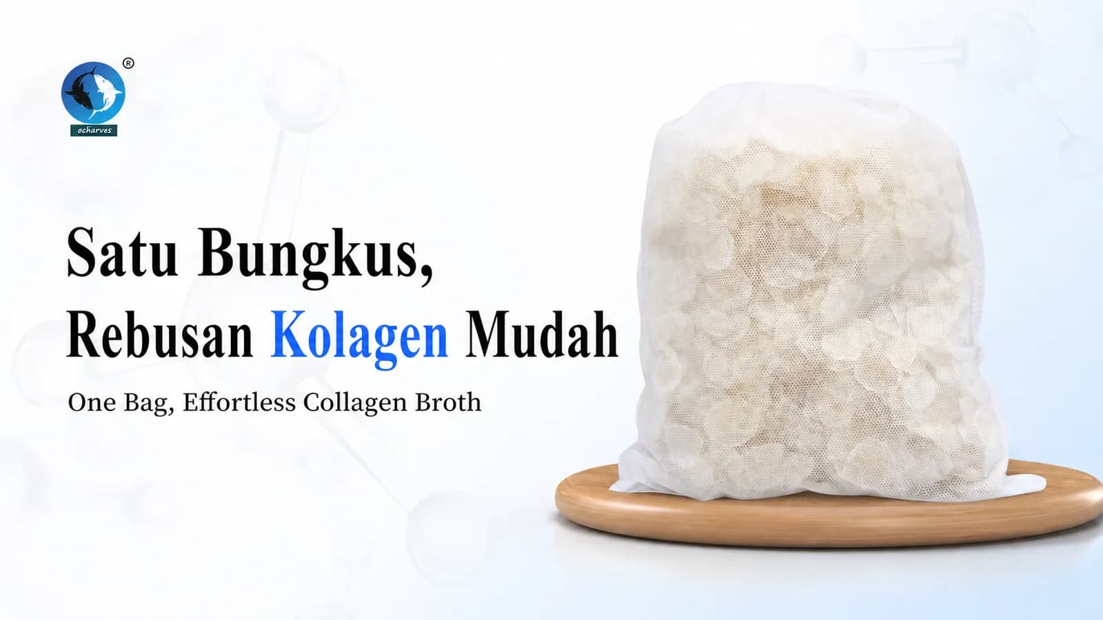 Satu bungkus, rebusan kolagen mudah — ocharves